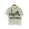 COZY WORLDWIDE  high TECHBOY 両面プリントクルーネックTシャツ import レディース  S
